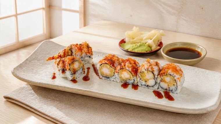 Shrimp Tempura Roll at Sushi Heaven Lancaster