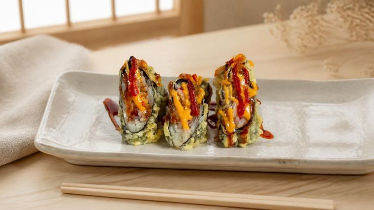 Volcano Roll at Sushi Heaven Lancaster